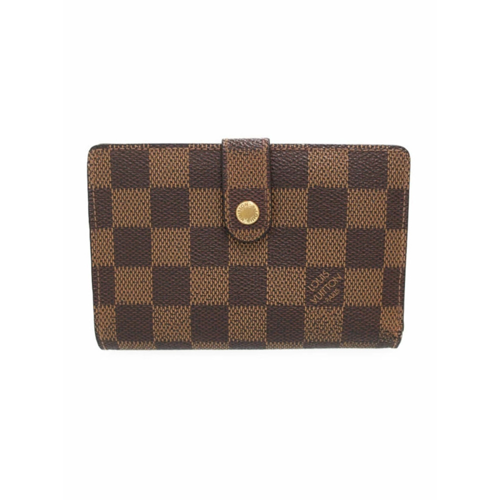0 Damier Portefeuille Viennois Clasp Wallet